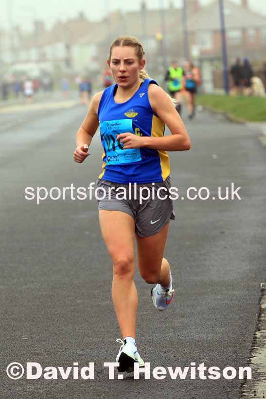 Senior womens 6 Stage 2023 Northern Mens 12 stage and Womens 6 Stage Relays and Young Athletes, Redcar. Photo: David T. Hewitson/Sports for All Pics
